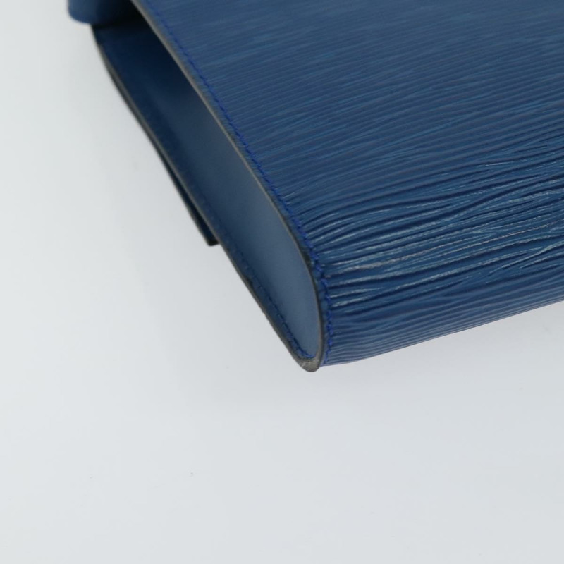 【日本直送】路易威登 Epi Pochette Arche 單背包 藍色 M52575 LV 正品 133691-16