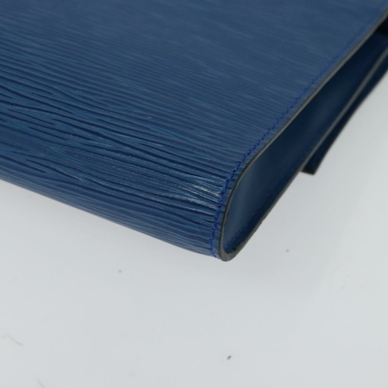 【日本直送】路易威登 Epi Pochette Arche 單背包 藍色 M52575 LV 正品 133691-17