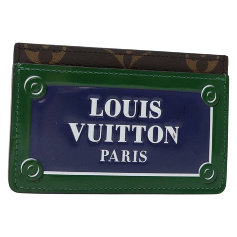 路易威登 Monogram Porte Cartes 簡約卡包海軍藍 M82693 LV 正品 133671M