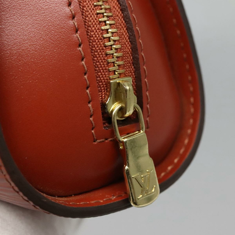 【日本直送】路易威登 Epi Dauphine PM 手拿包 棕色 M48443 LV Auth 134586-7