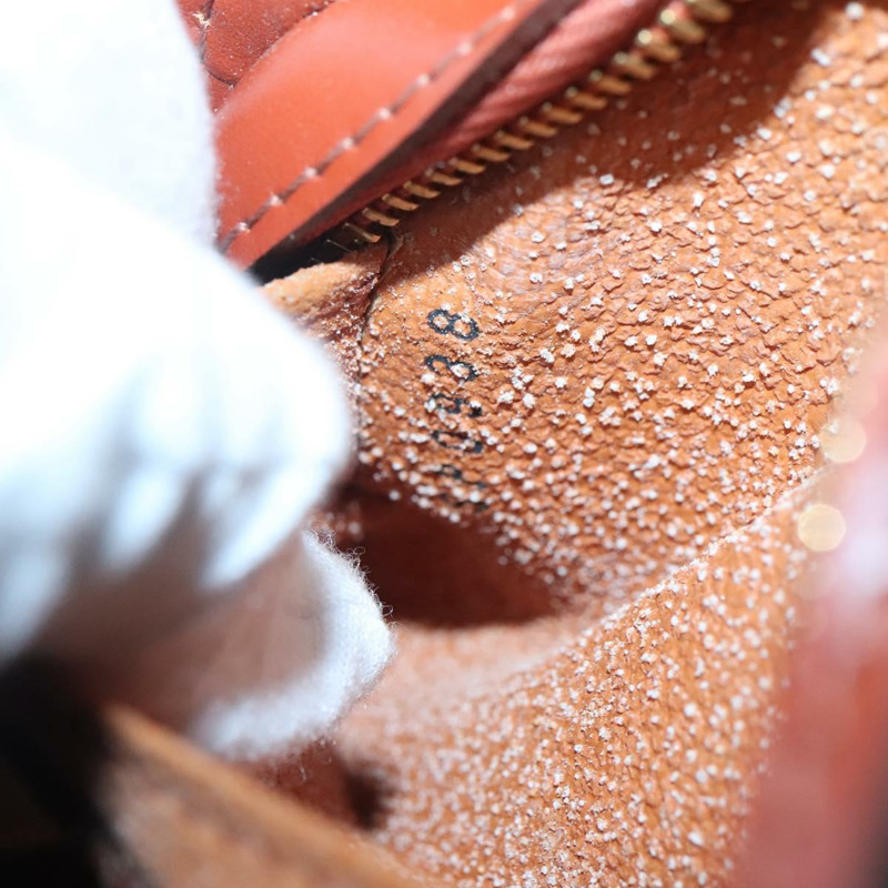 【日本直送】路易威登 Epi Dauphine PM 手拿包 棕色 M48443 LV Auth 134586-11