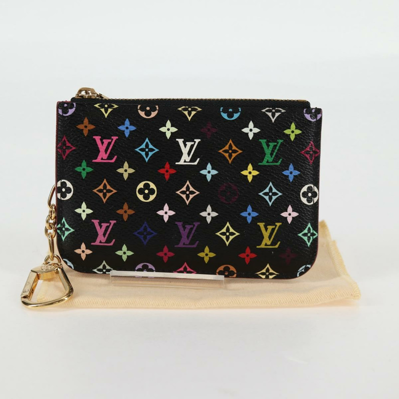 【日本直送】路易威登多色 Pochette Cles NM 零錢包 黑色 M60279 正品 133667V-11