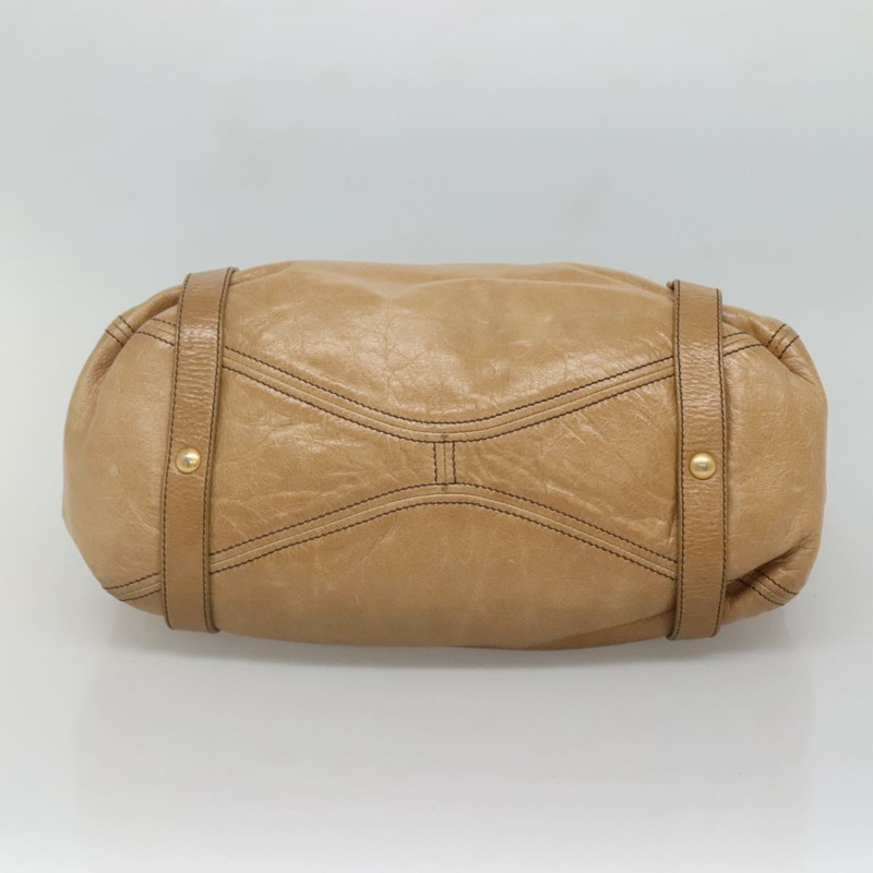 【日本直送】Miu Miu 肩背包 皮革 米色 金色 正品 133844-4