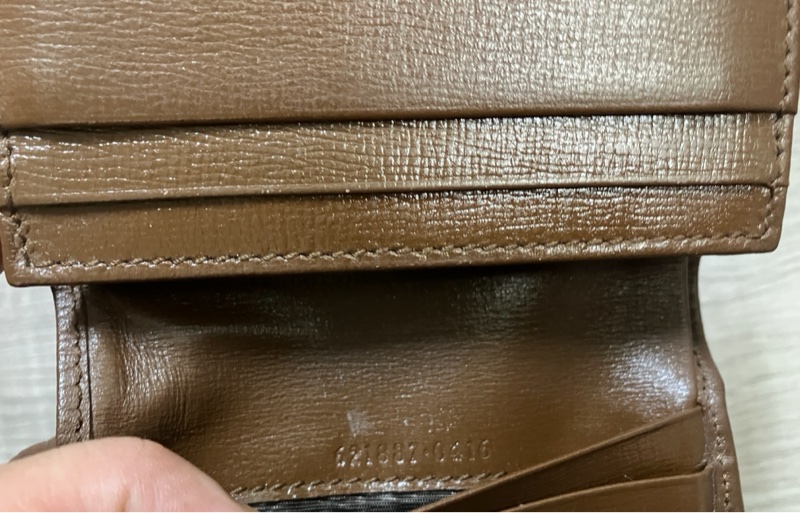 （售出）GUCCI 621887 Horsebit 1955 馬銜扣 對開 短夾 皮夾 錢包 零錢包 原花 提花 老花-15