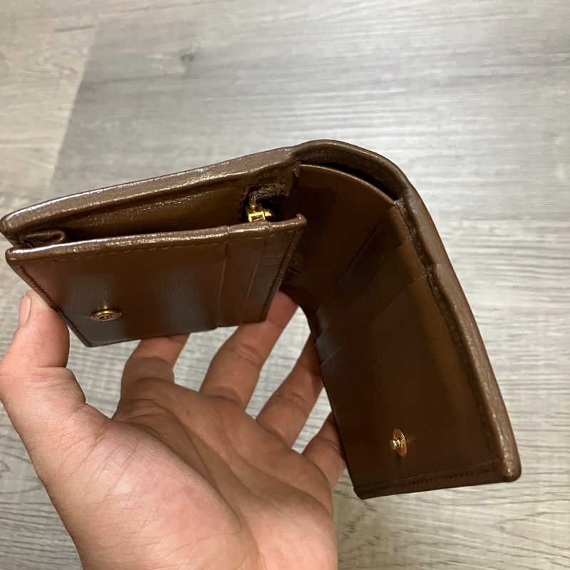 （售出）GUCCI 621887 Horsebit 1955 馬銜扣 對開 短夾 皮夾 錢包 零錢包 原花 提花 老花-27