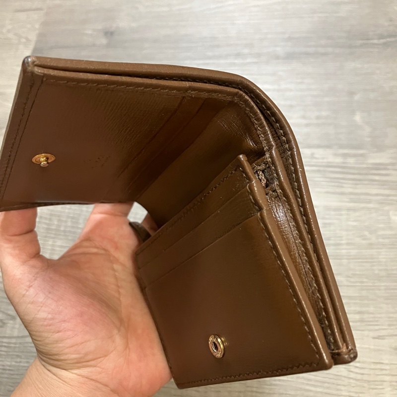 （售出）GUCCI 621887 Horsebit 1955 馬銜扣 對開 短夾 皮夾 錢包 零錢包 原花 提花 老花-28