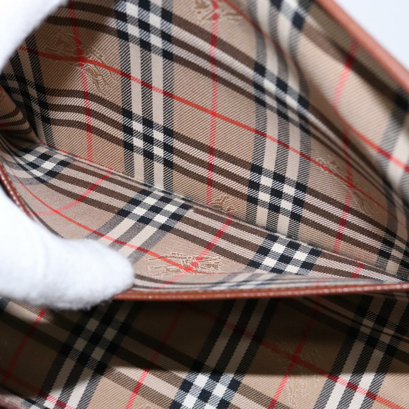 【日本直送】Burberry 手提包 皮革 棕金色 正品 133999-20