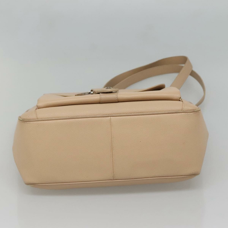 【日本直送】寶格麗托特包皮革米色銀色正品 133970-4