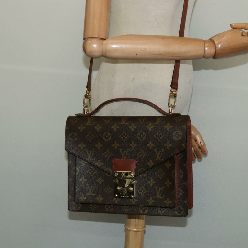 【日本直送】路易威登 Monogram Monceau 28 手提包 M51185 LV 正品 133863-24