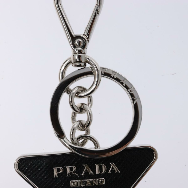 【日本直送】PRADA 鑰匙圈飾金屬銀色正品 134252V-3