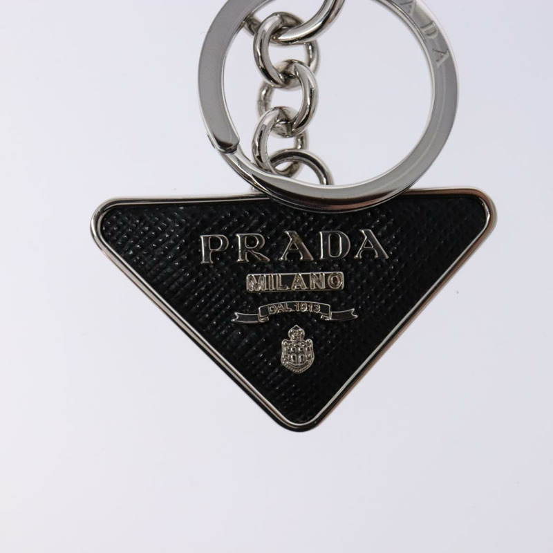 【日本直送】PRADA 鑰匙圈飾金屬銀色正品 134252V-4