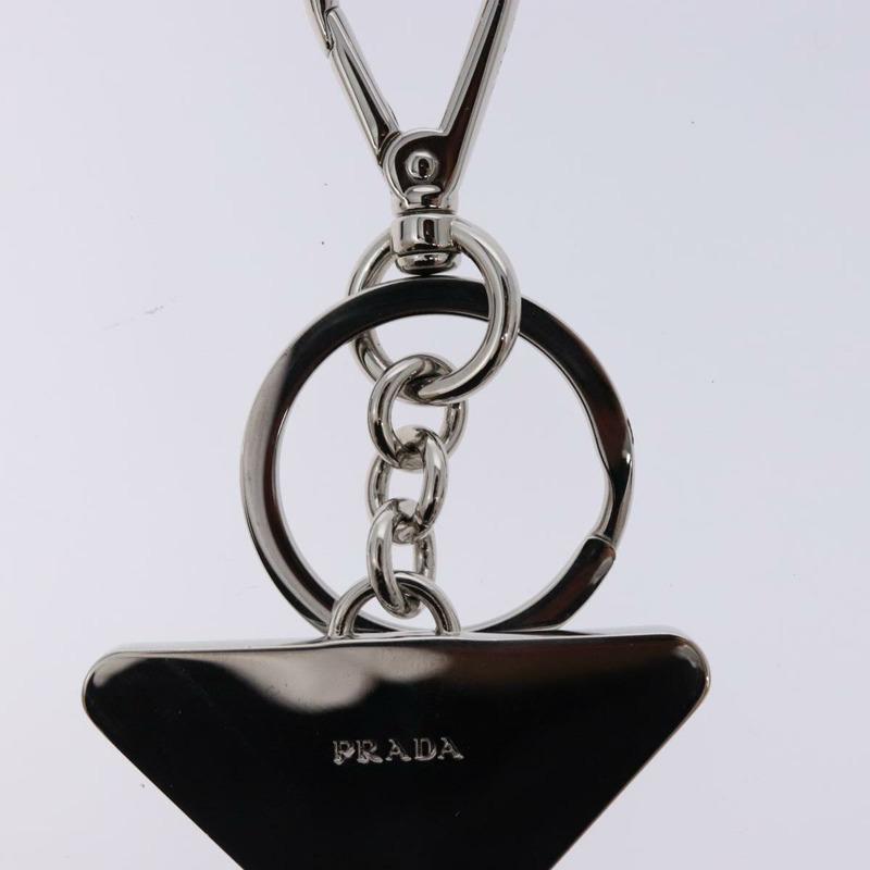 【日本直送】PRADA 鑰匙圈飾金屬銀色正品 134252V-7