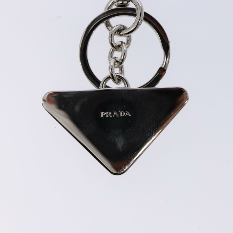 【日本直送】PRADA 鑰匙圈飾金屬銀色正品 134252V-8
