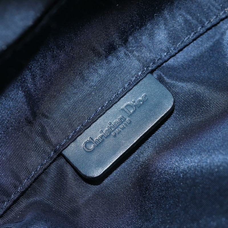 【日本直送】Christian Dior Trotter 帆布馬鞍包 海軍藍金色 正品 134254V-19