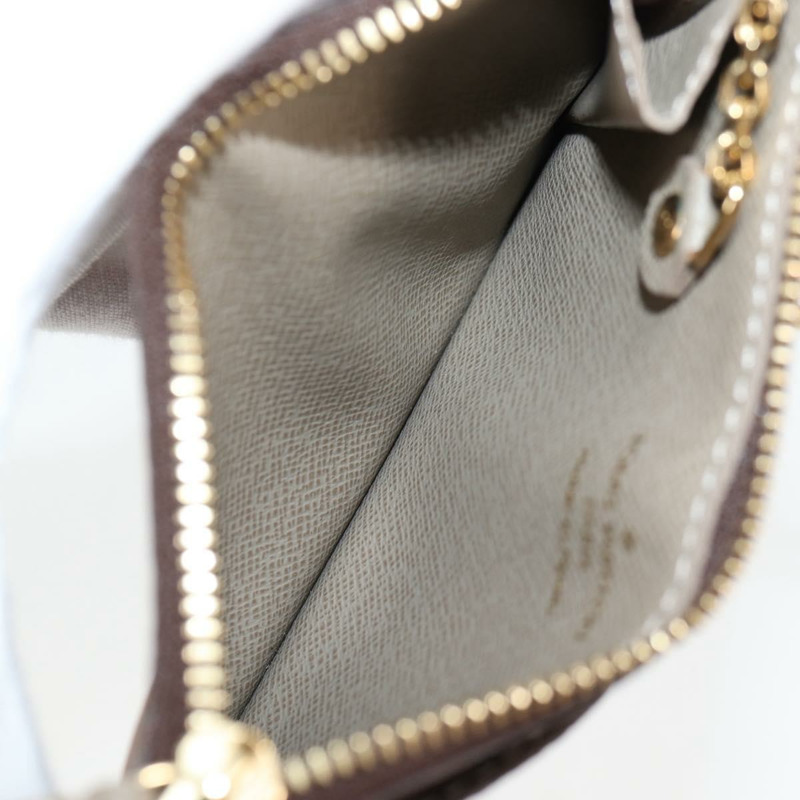 【日本直送】路易威登 Damier Ebene Pochette Cree 零錢包 N63086 LV 正品 135756V-8