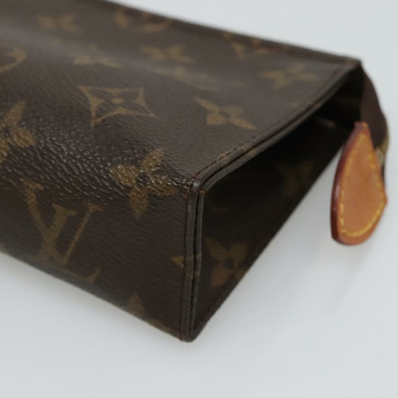 【日本直送】路易威登 Monogram Poche Toilette 15 手拿包 M47546 LV Auth 135744-6