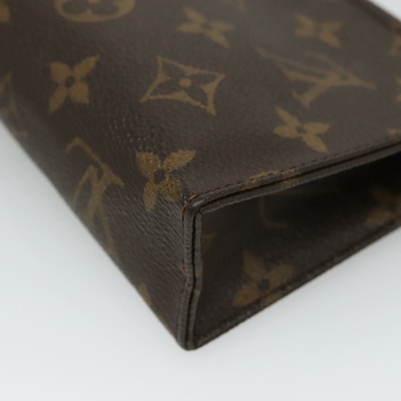 【日本直送】路易威登 Monogram Poche Toilette 15 手拿包 M47546 LV Auth 135744-14