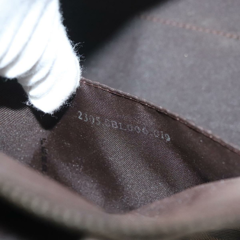【日本直送】FENDI Zucca帆布Mamma Baguette手袋 棕色 黑色 正品 136113-11