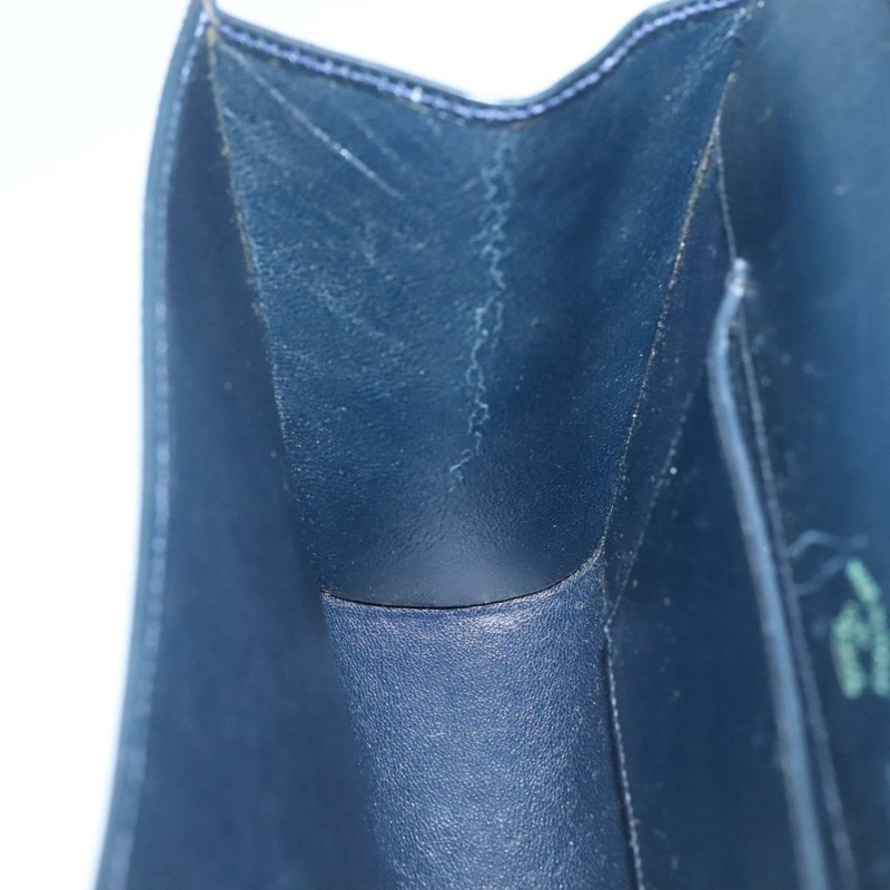 【日本直送】GUCCI 皮革單肩包 海軍藍 金色 正品 136145-18
