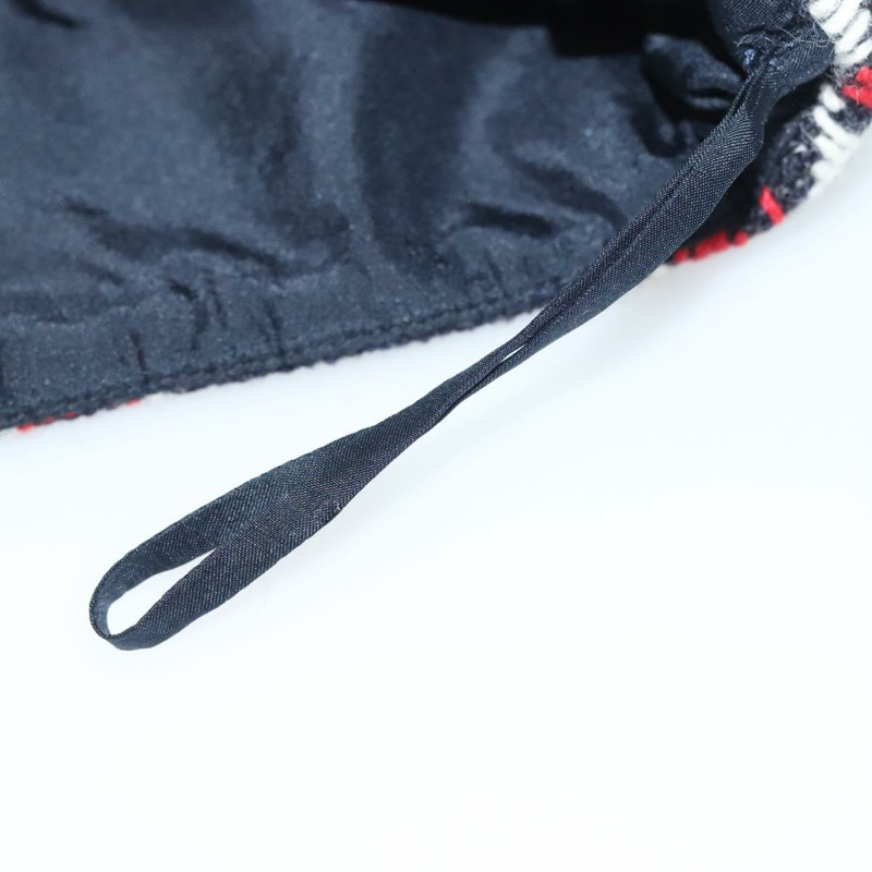 【日本直送】香奈兒 (CHANEL) 粗花呢海軍紅半身裙 CC 正品 132997M-5