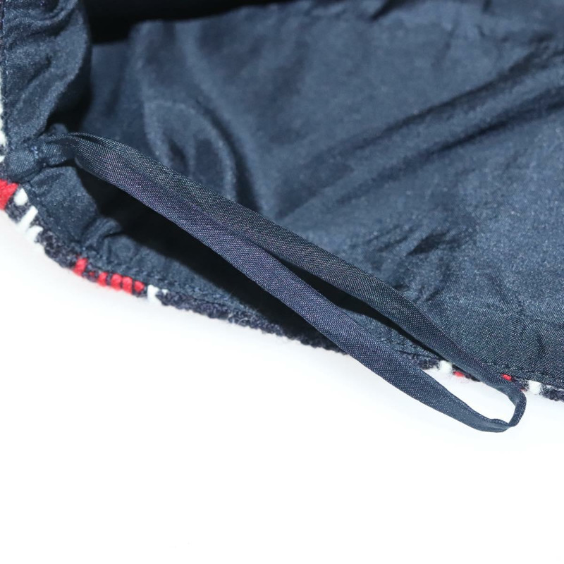 【日本直送】香奈兒 (CHANEL) 粗花呢海軍紅半身裙 CC 正品 132997M-6