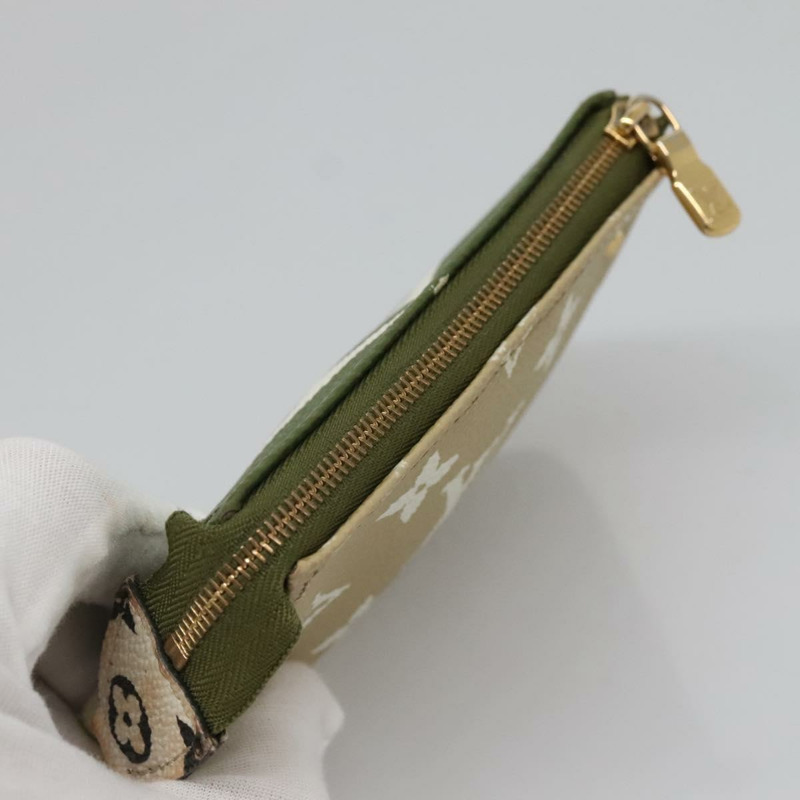 【日本直送】路易威登 Monogram Giant Mini Pochette 手拿包 象牙色 M67579 正品 136302-4