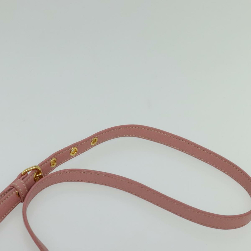 【日本直送】Miu Miu 手提包 皮革 2way 粉金色金色正品 133410-14