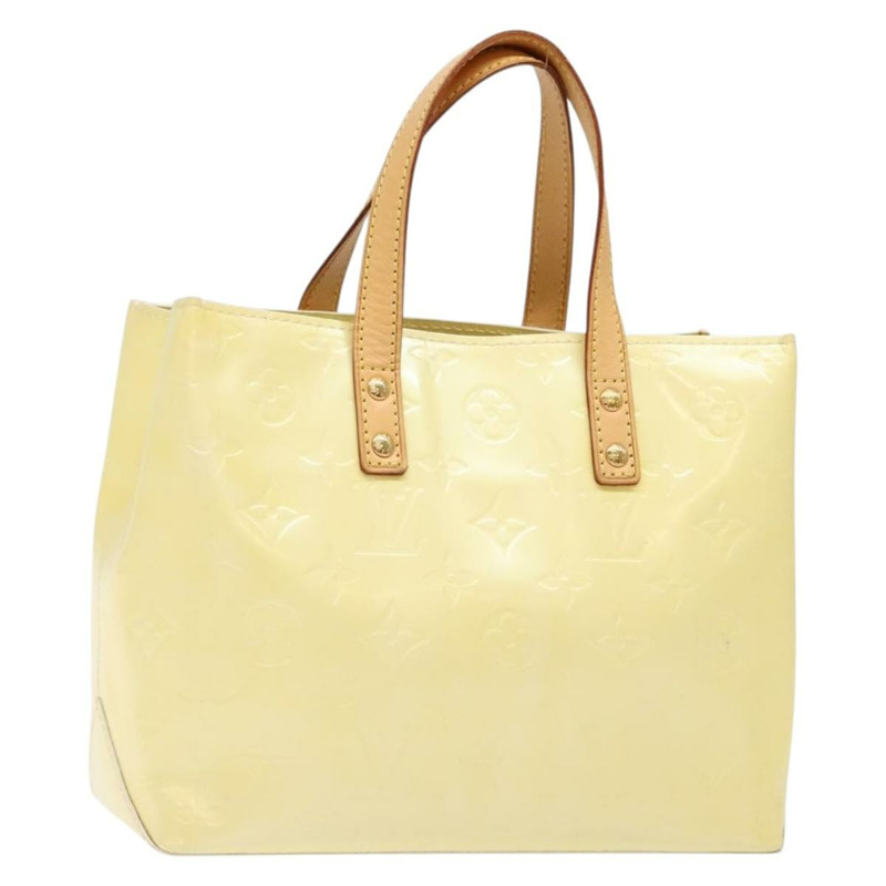 【日本直送】路易威登 Monogram Vernis Reade PM 手提包 Perle M91336 LV 授權 136003-0