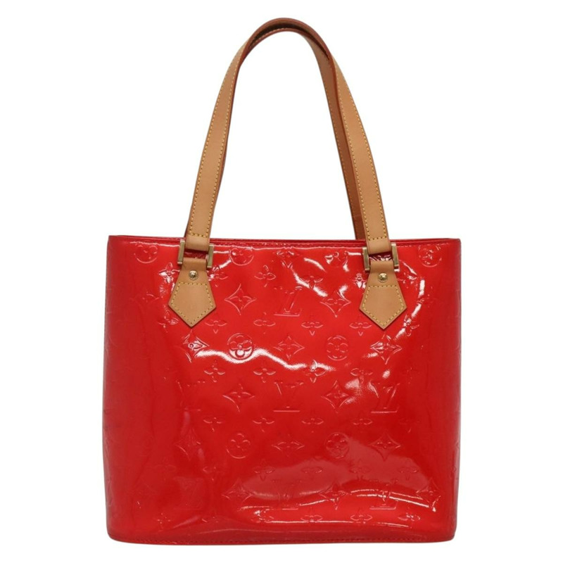 【日本直送】路易威登 Monogram Vernis Houston 手提包 紅色 M91092 LV 授權 136884-1