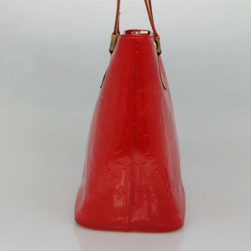 【日本直送】路易威登 Monogram Vernis Houston 手提包 紅色 M91092 LV 授權 136884-2