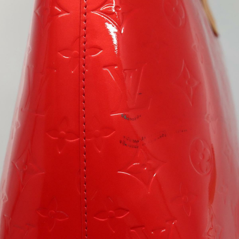 【日本直送】路易威登 Monogram Vernis Houston 手提包 紅色 M91092 LV 授權 136884-4
