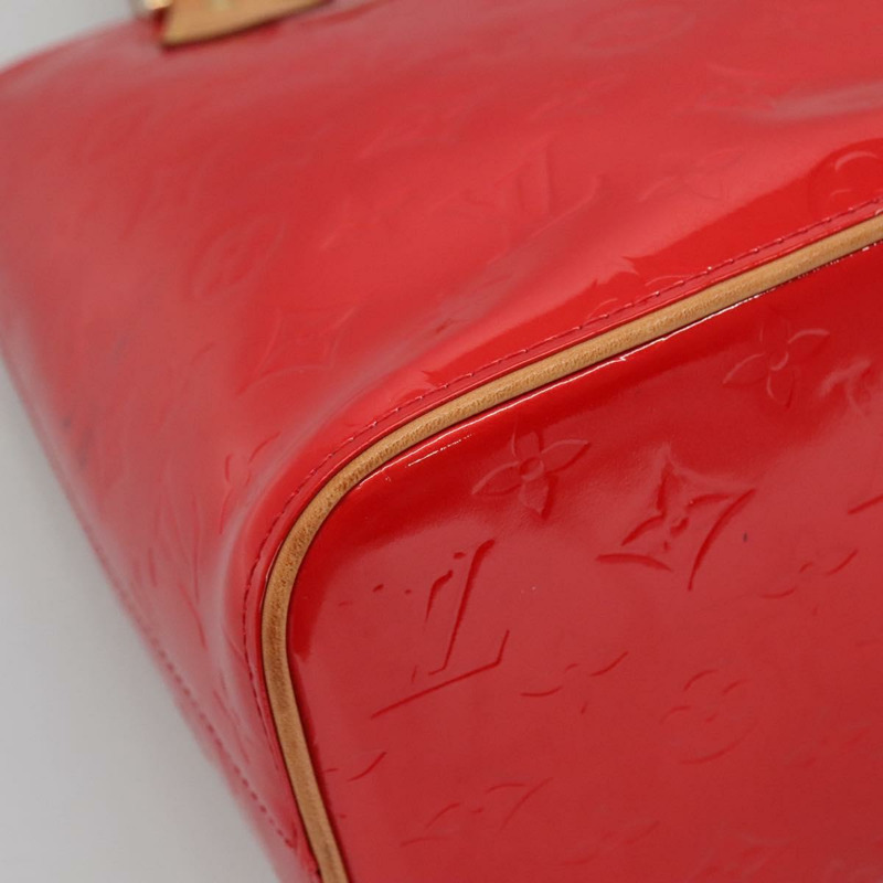 【日本直送】路易威登 Monogram Vernis Houston 手提包 紅色 M91092 LV 授權 136884-14