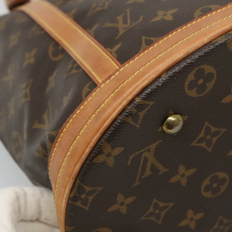 【日本直送】路易威登 Monogram Bucket GM 肩背包 M42236 LV Auth 136660-8