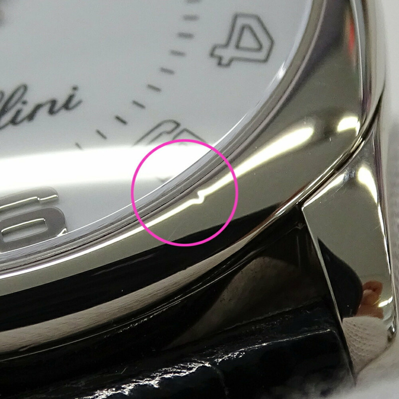 Rolex Cellini Danaos 4233/9 K 系列男士手錶,手動上鍊,750 白金,皮革飾面,拋光-12