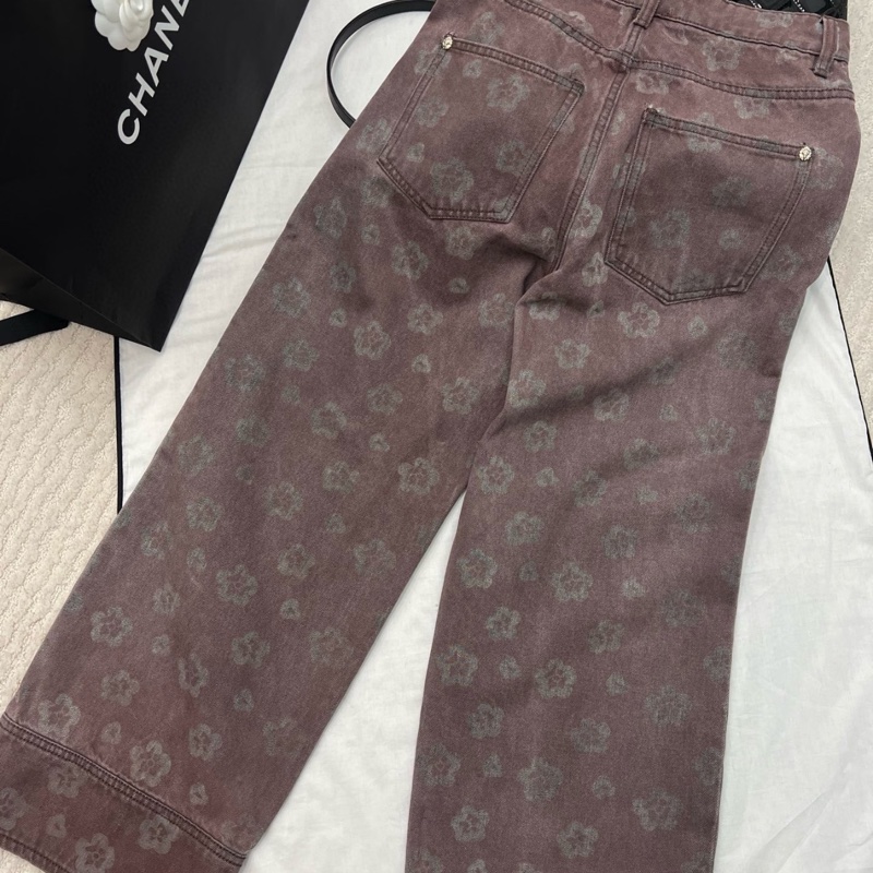 Chanel香奈兒25A高級手工坊牛仔褲-1