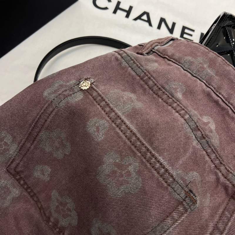 Chanel香奈兒25A高級手工坊牛仔褲-2