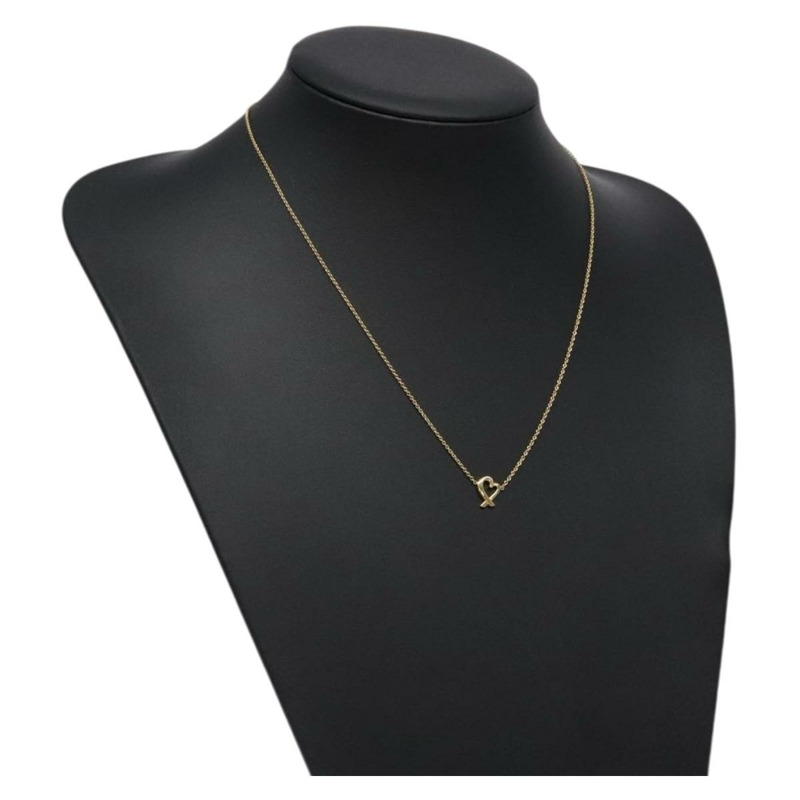 【日本直送】TIFFANY&Co. 愛心項鍊 18K金 750金 正品 128893M-0