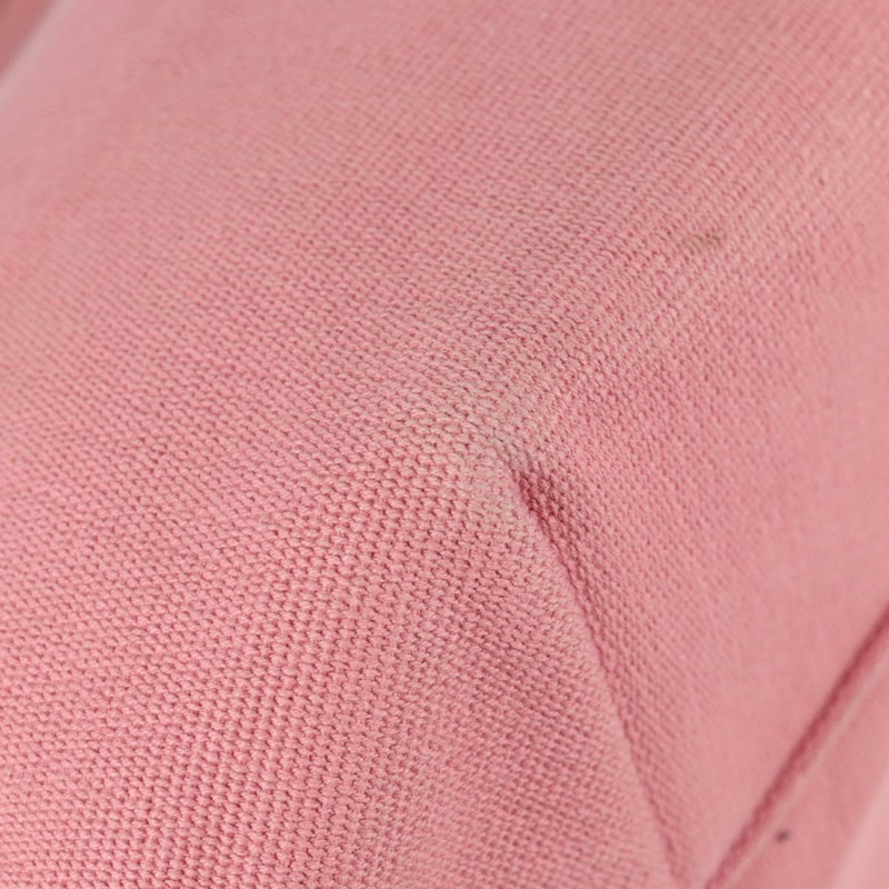 【日本直送】BOTTEGA VENETA 手提包 帆布 粉紅 金色 Auth bs28112-14