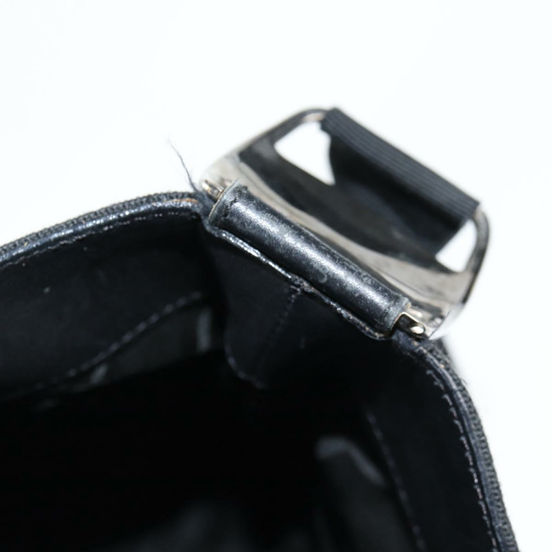 【日本直送】Salvatore Ferragamo Vala 單肩包帆布黑銀色正品 bs27291-9