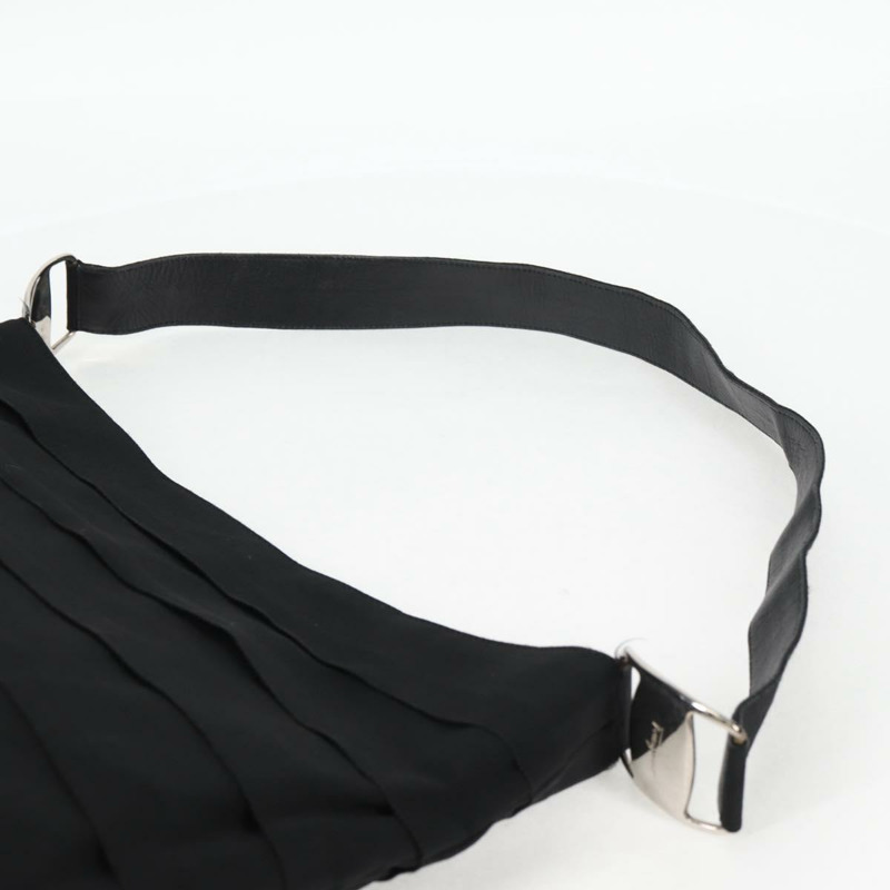 【日本直送】Salvatore Ferragamo Vala 單肩包帆布黑銀色正品 bs27291-13