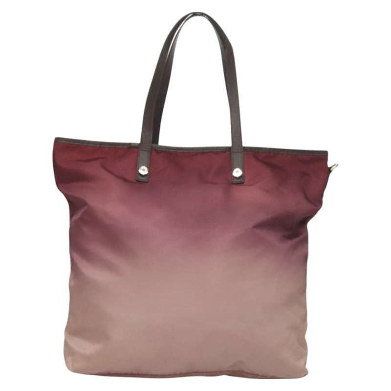 【日本直送】PRADA Flower 日本限量版手提包 尼龍紫色 正品 BA2967-1