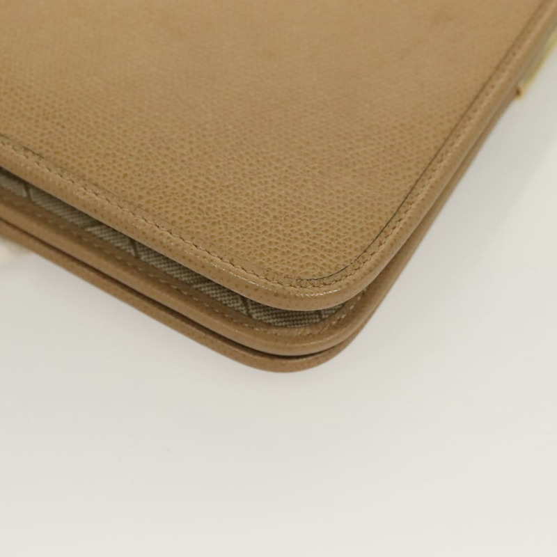 【日本直送】克莉絲汀迪奧鏈單肩包皮革米色金色正品 BA2983-14