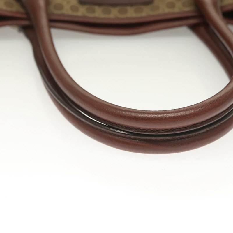 【日本直送】Salvatore Ferragamo Gancini 手袋帆布棕色銀色正品 BA2887-6