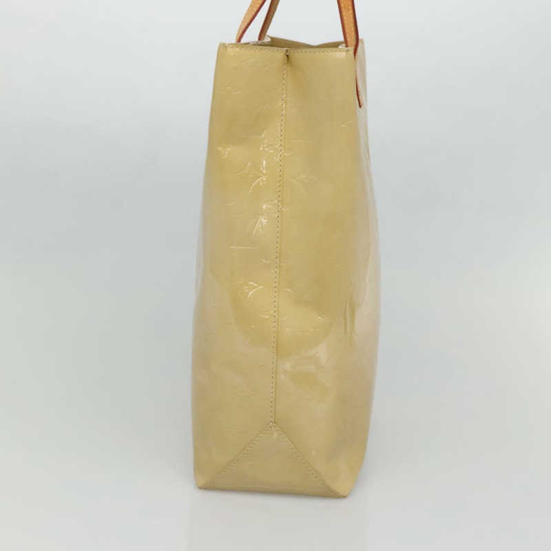 【日本直送】路易威登 Monogram Vernis Reade 中型手提包米色 M91141 LV 正品 yk18515-2