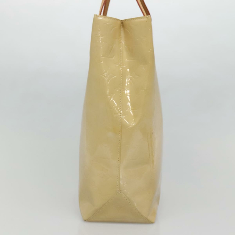 【日本直送】路易威登 Monogram Vernis Reade 中型手提包米色 M91141 LV 正品 yk18515-3