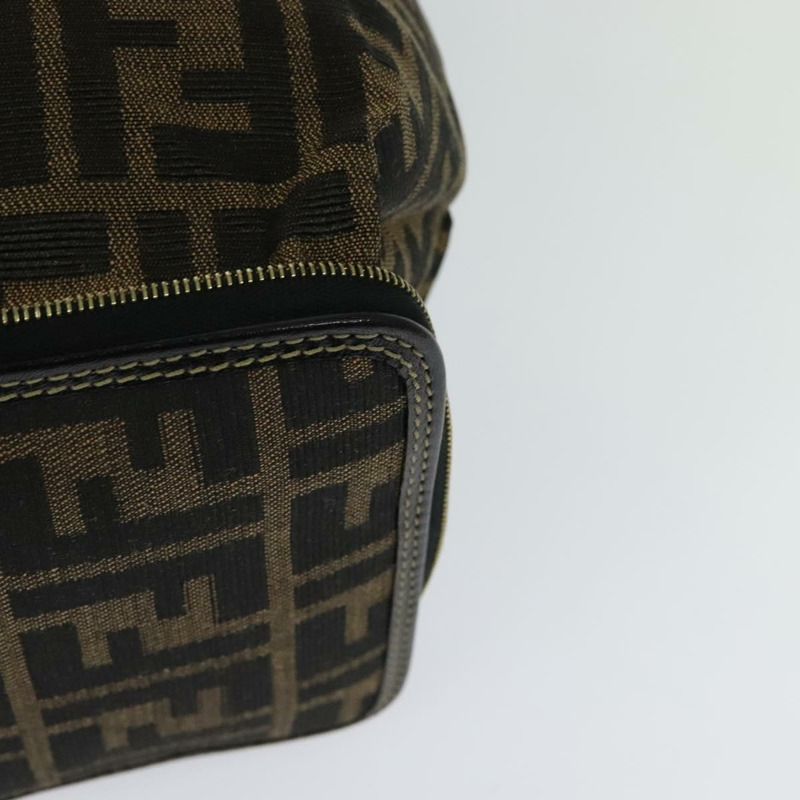 【日本直送】FENDI Zucca 帆布托特包 黑棕色 正品 yk18506-15