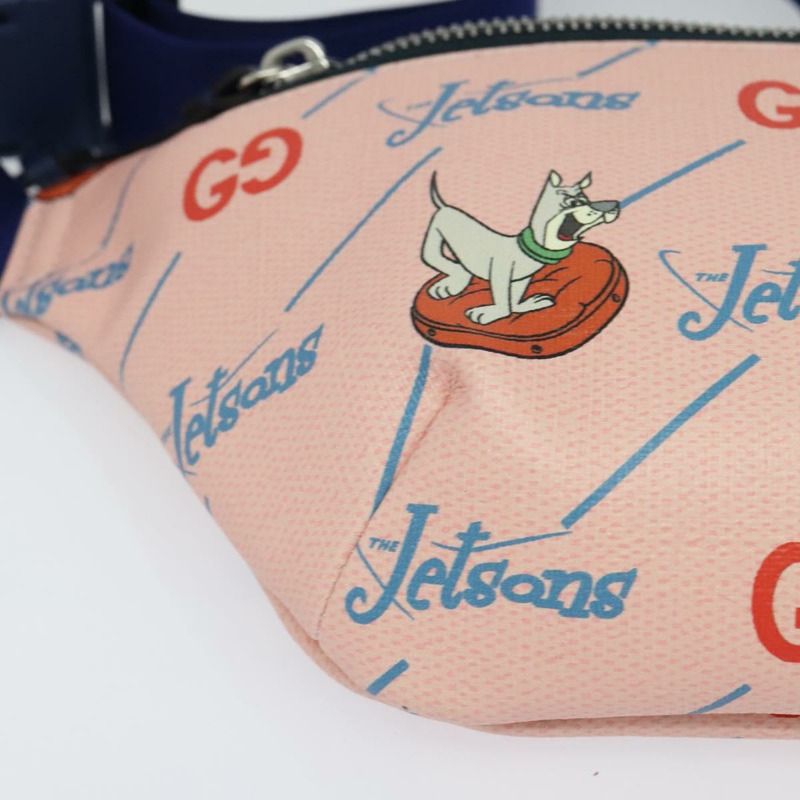 【日本直送】GUCCI 傑森一家兒童隨身包 PVC 粉紅色 502095 正品 bs26794-8