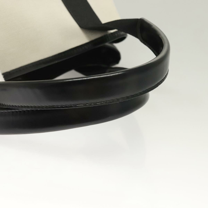 【日本直送】BALENCIAGA Cabas S 手袋 帆布 白色 339933 Auth mr1425-6