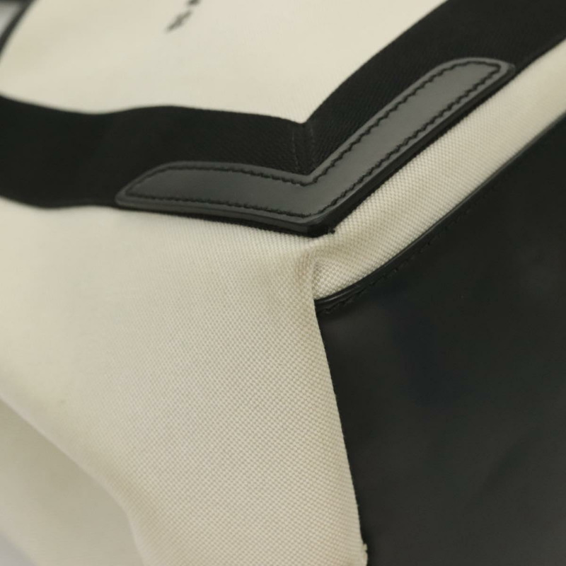 【日本直送】BALENCIAGA Cabas S 手袋 帆布 白色 339933 Auth mr1425-8