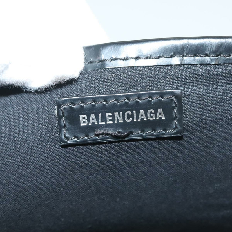 【日本直送】BALENCIAGA Cabas S 手袋 帆布 白色 339933 Auth mr1425-9